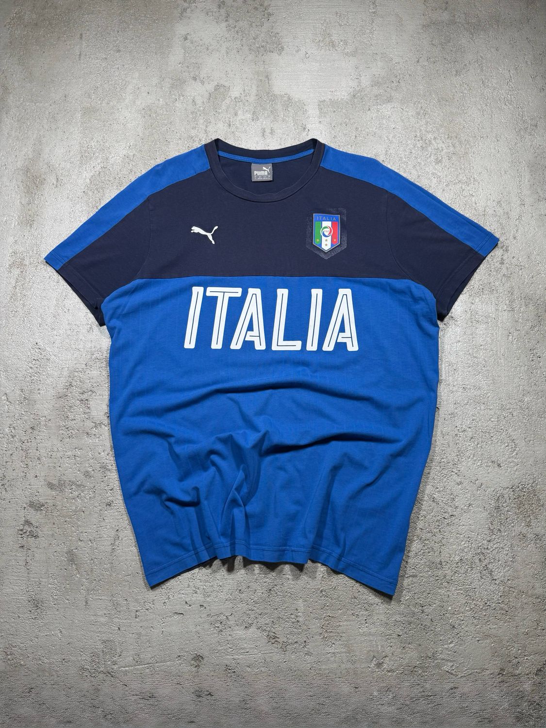 T-Shirt Puma Italy 2016 Travel Blue M