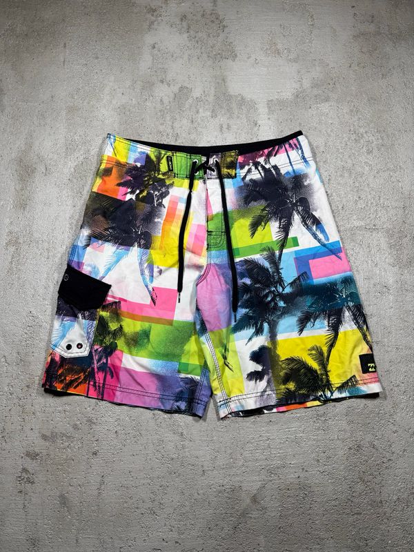 Kąpielówki Billabong Palm Trees Colorful 33