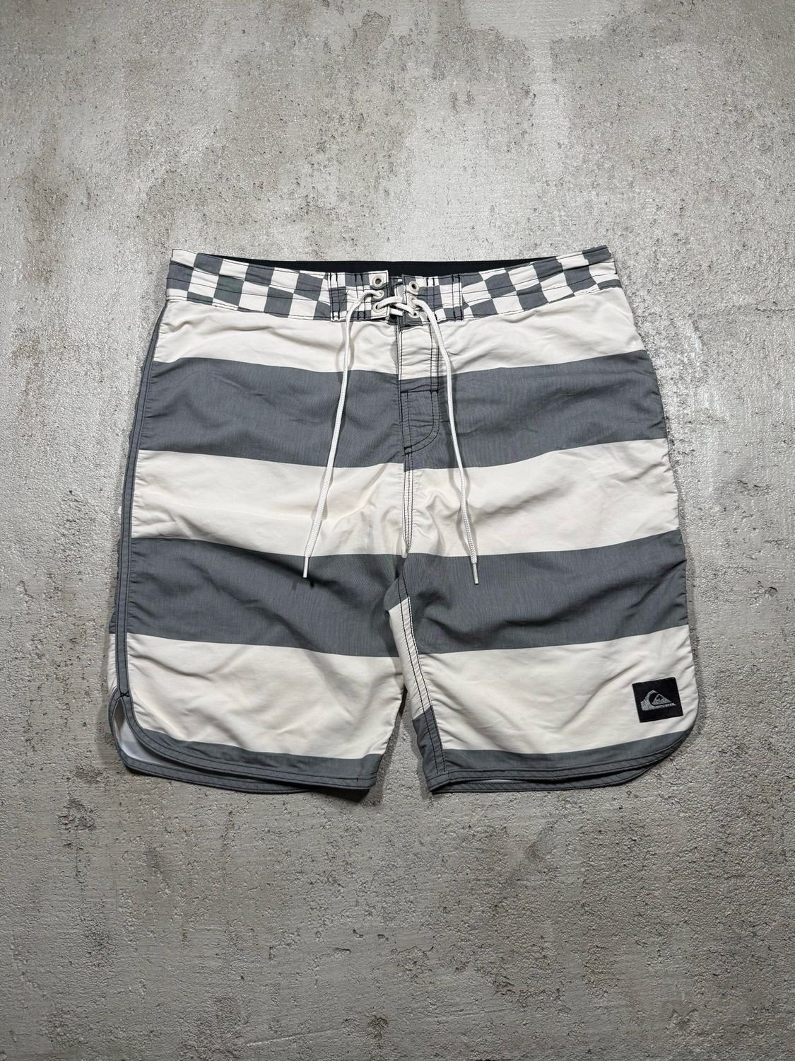 Kąpielówki Quiksilver Stripes Gray/White 32