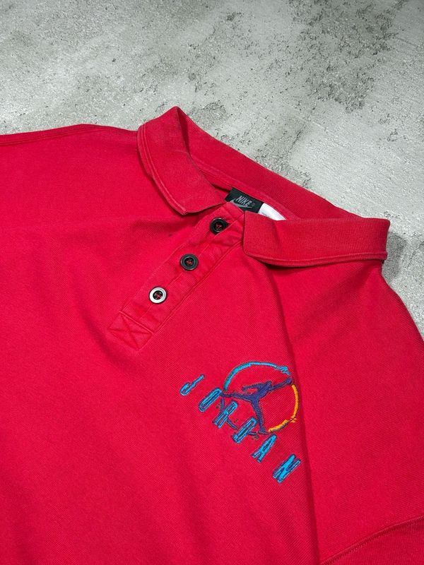 Polo Jordan Sewn Logo Red XL