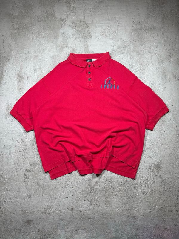 Polo Jordan Sewn Logo Red XL