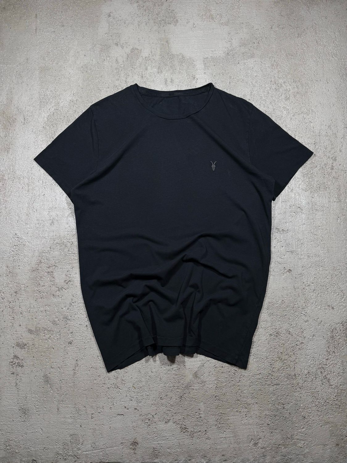 T-Shirt All Saints Gra/Logo Black S