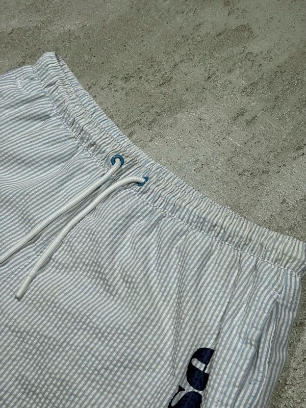 Kąpielówki Ellesse Nav/Logo Striped Blue/White M