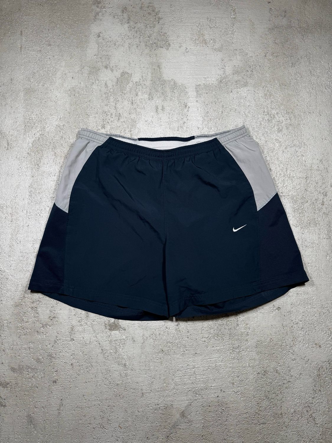 Szorty Nike Wh/Swoosh Gra/Panels Navy