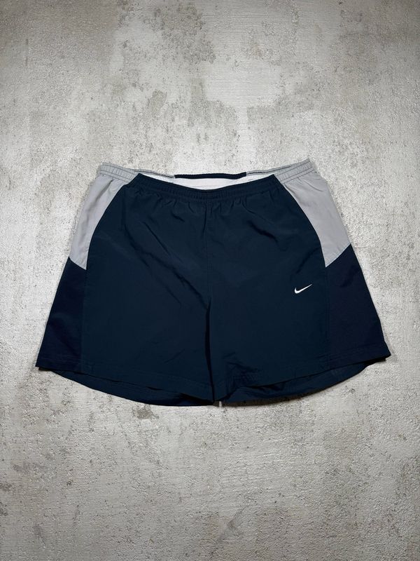 Szorty Nike Wh/Swoosh Gra/Panels Navy