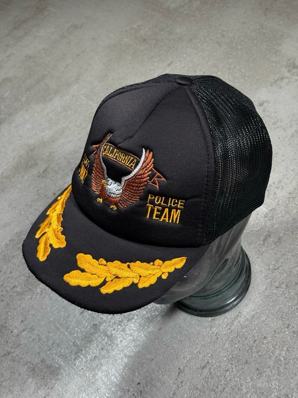 Czapka State SWAT California Police Team Black