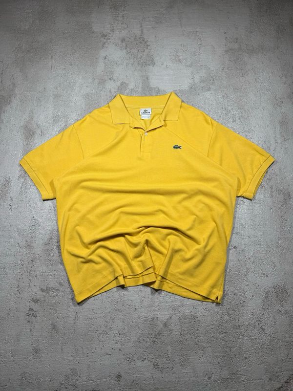 Polo Lacoste Gre/Croc Yellow L