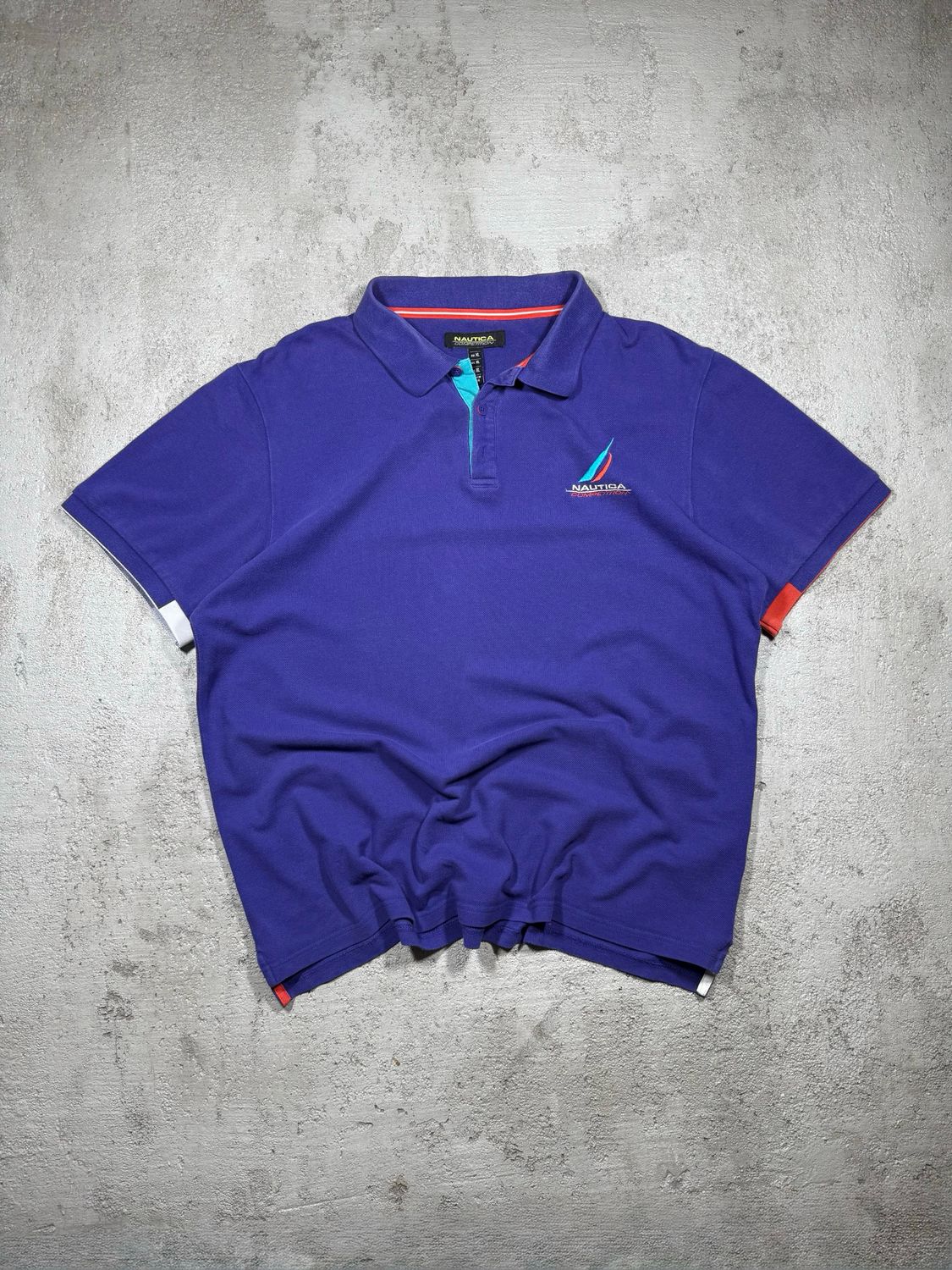 Polo Nautica Sewn Logo Violet M