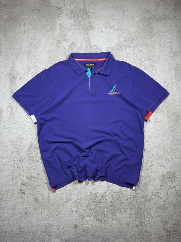 Polo Nautica Sewn Logo Violet M