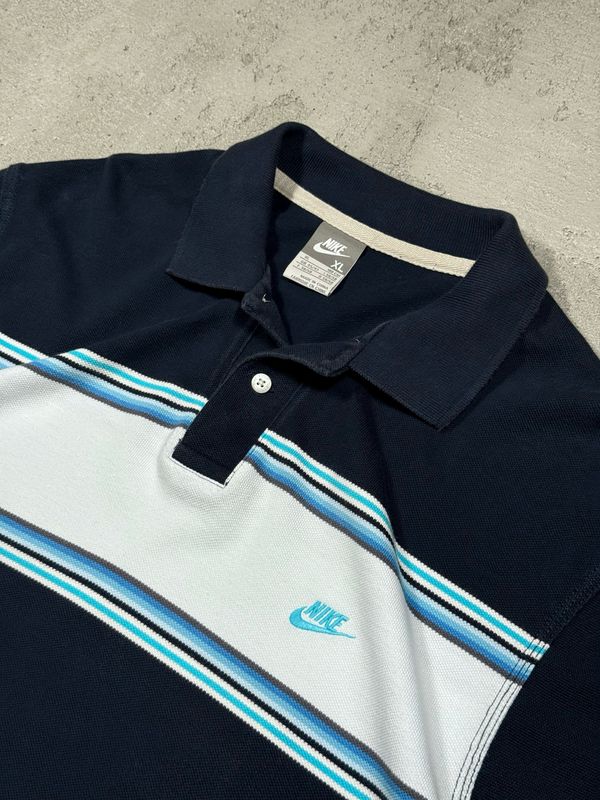 Polo Nike Stripes Navy M