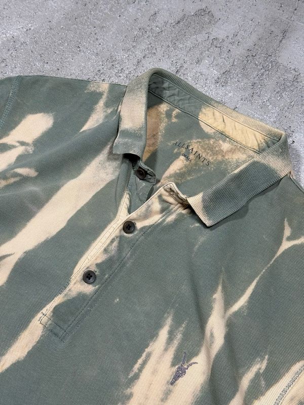 Polo All Saints Gra/Logo Tiedye-Khaki S