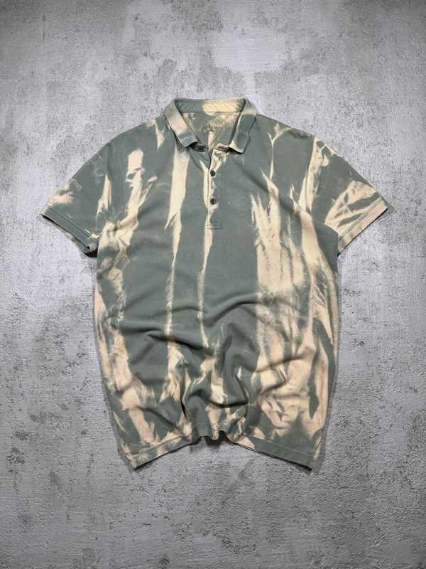 Polo All Saints Gra/Logo Tiedye-Khaki S