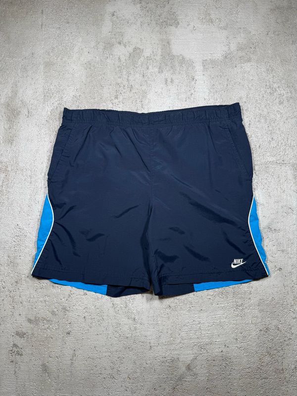 Kąpielówki Nike Wh/Logo Blu/Panels Navy M
