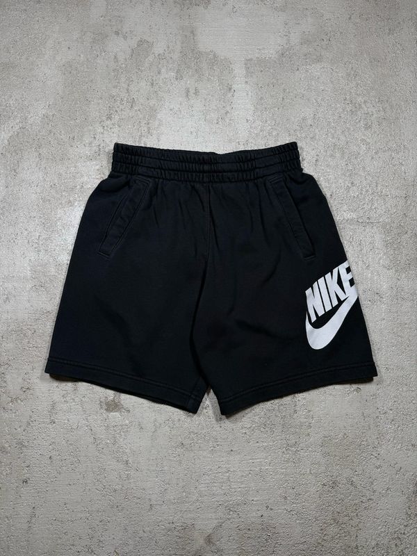 Szorty Nike Med Wh/Logo Sweatshorts Black L (Junior)