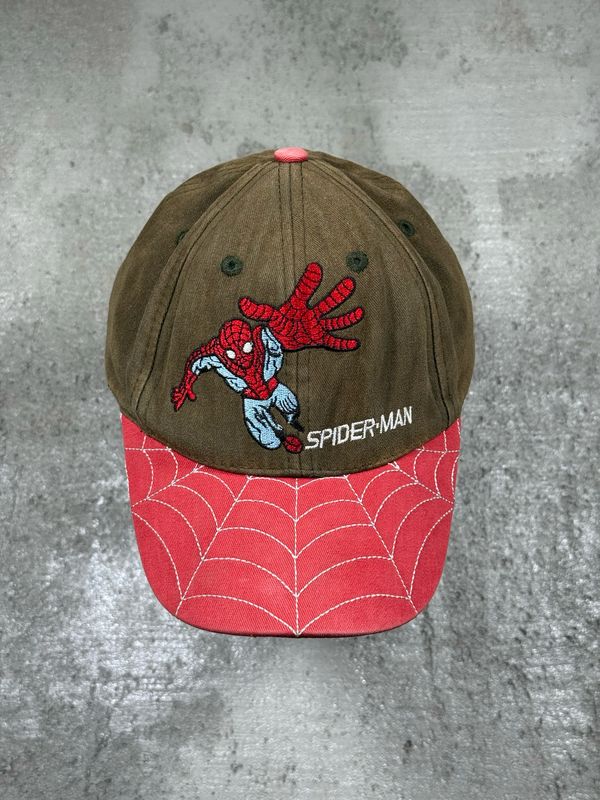 Czapka Spider-Man Khaki (na mniejszą główkę)