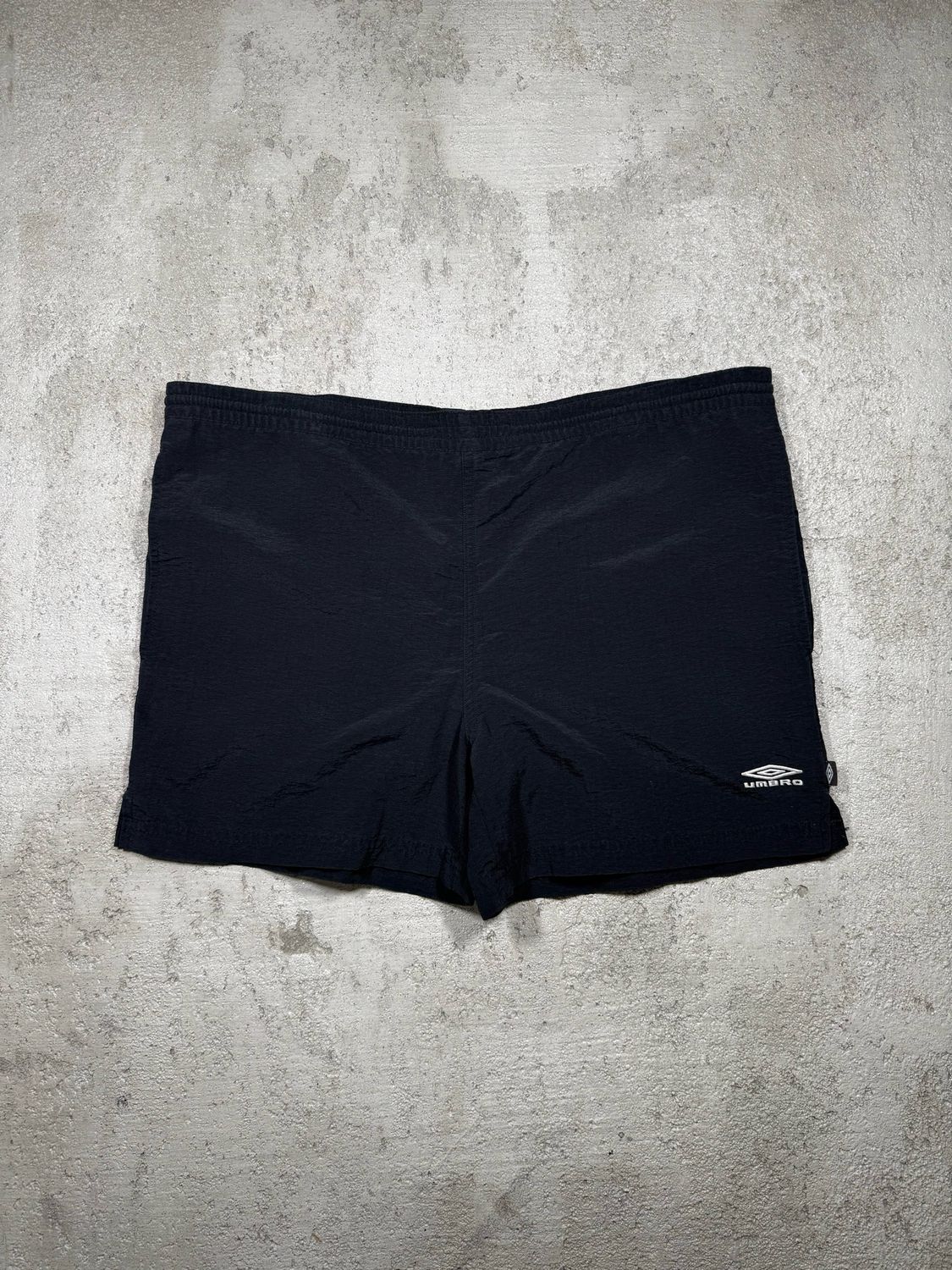 Kąpielówki Umbro Wh/Logo Black S