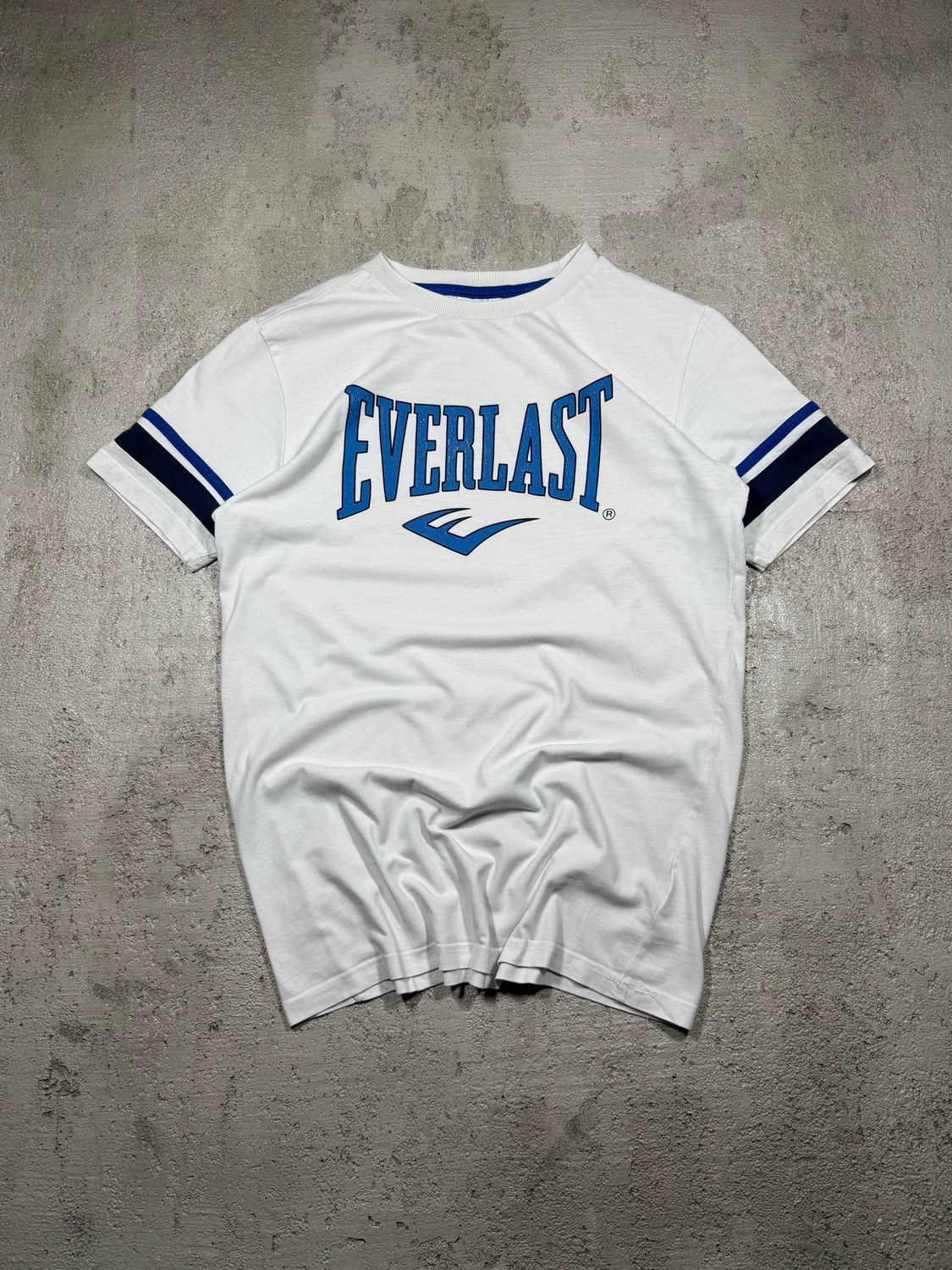 T-Shirt Everlast Blu/Logo White S