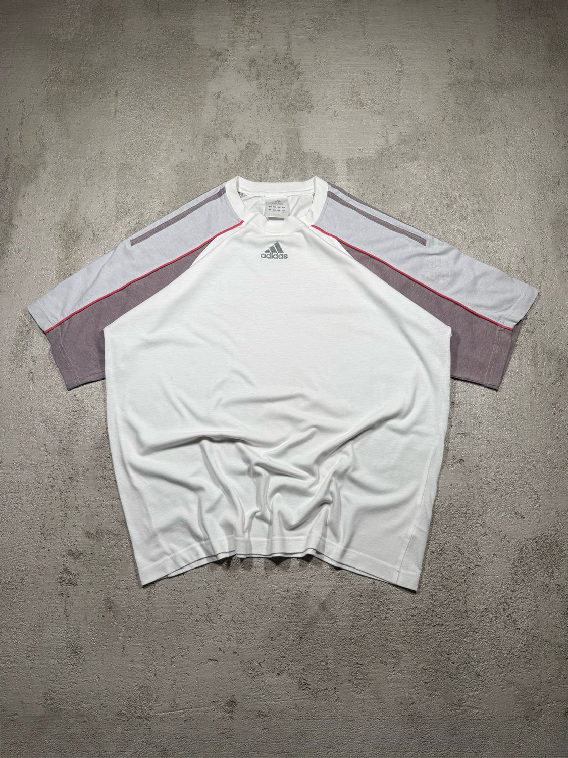 T-Shirt Adidas Sil/Logo White L