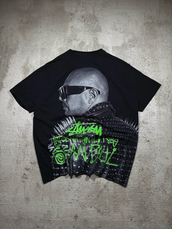 T-Shirt Stussy x Sean Paul Black M