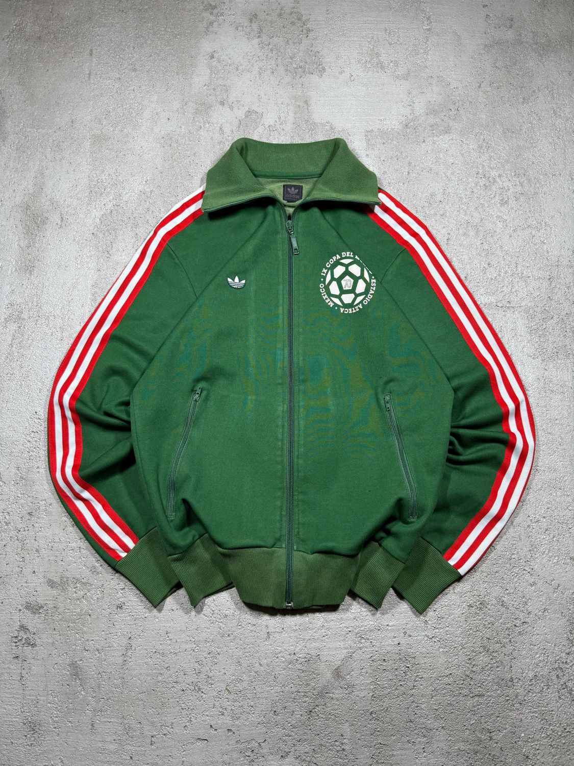 Zipper Adidas Originals Mexico 70 Copa del Mundo Green S