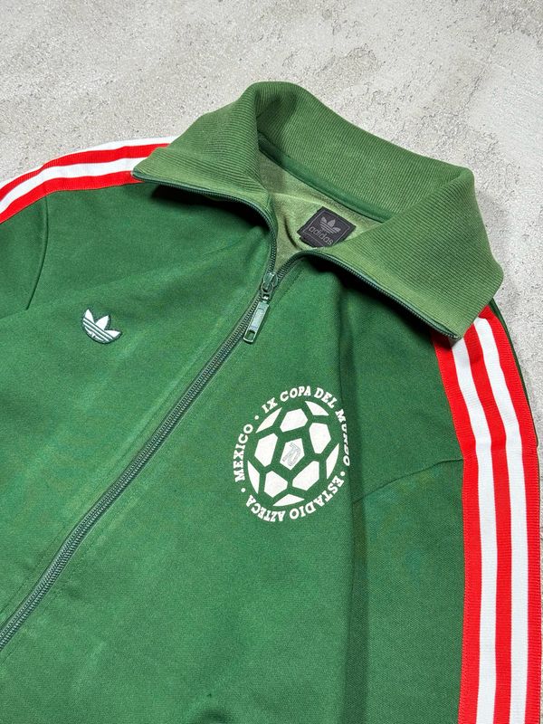 Zipper Adidas Originals Mexico 70 Copa del Mundo Green S
