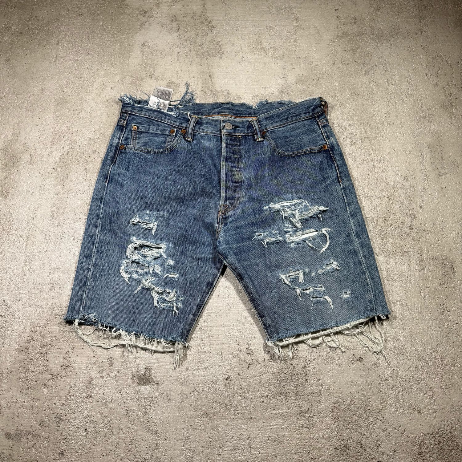 Szorty Levi's Distressed Denim Blue 34/32
