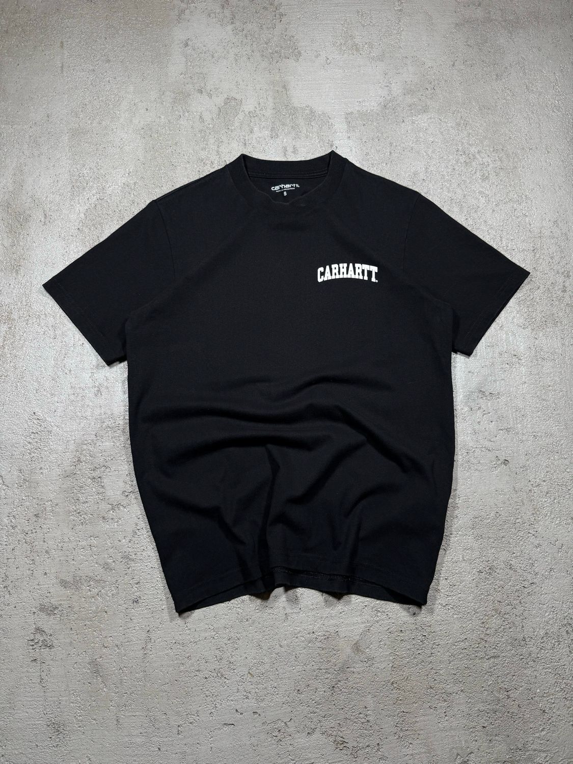 [S] T-Shirt Carhartt University Script Black S