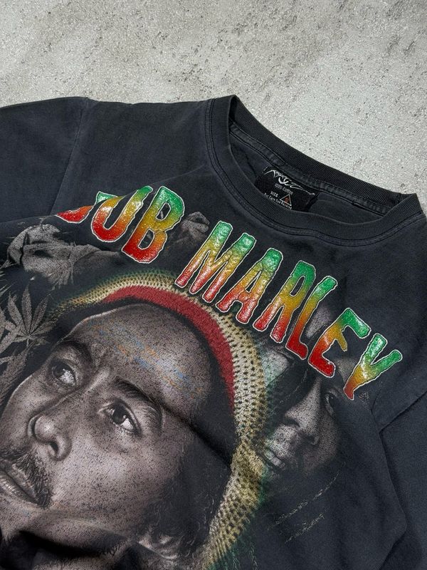 T-Shirt Bob Marley Quote Black S