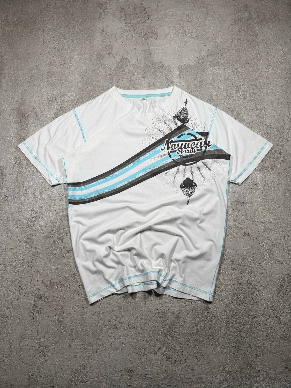 T-Shirt Nouveau Storm White M