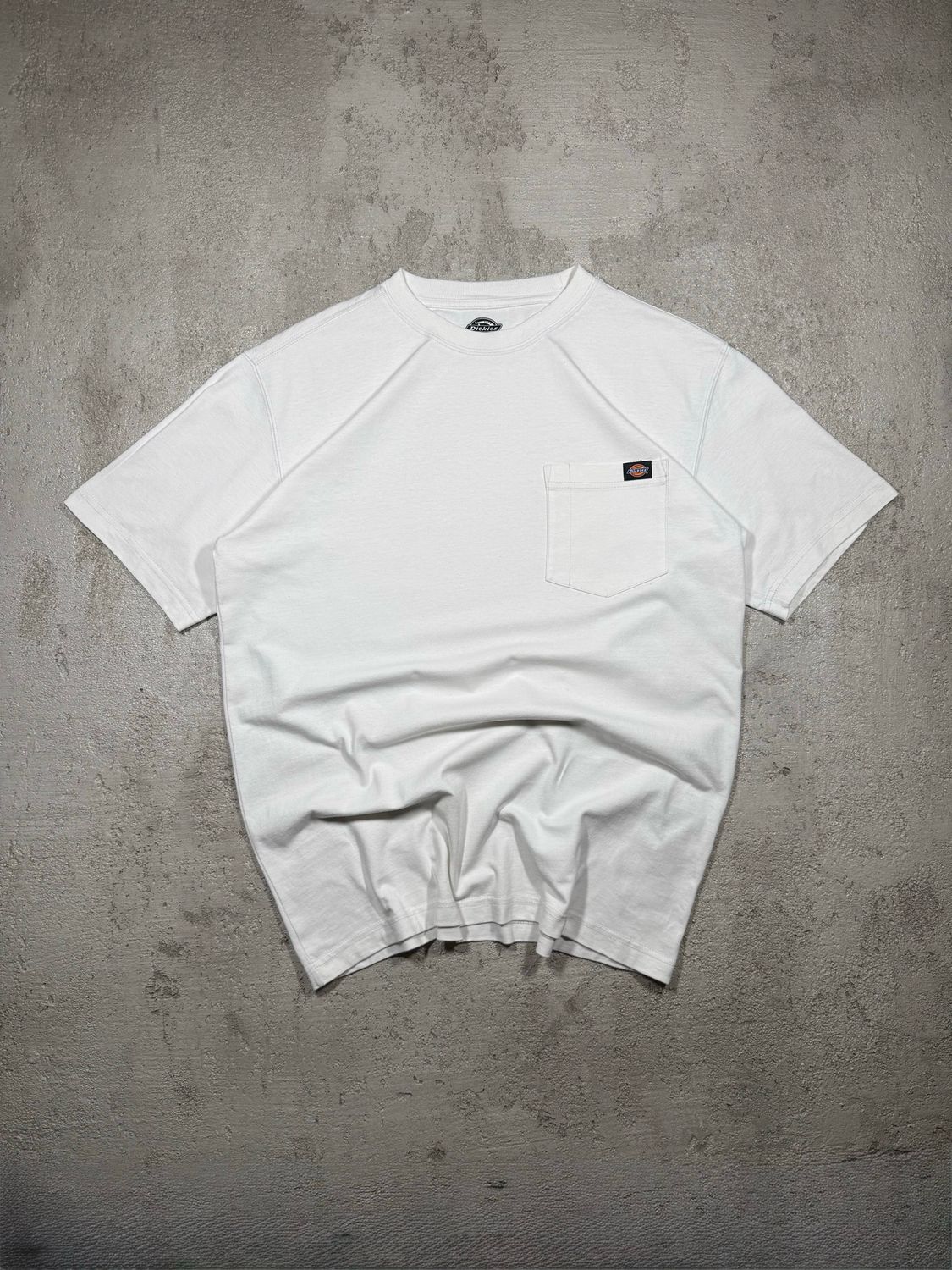 T-Shirt Dickies Basic Pocket White M