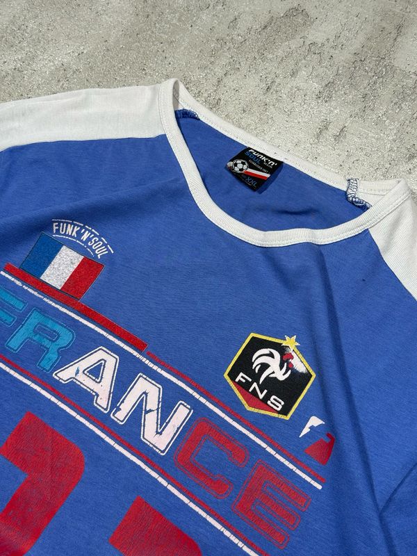 T-Shirt Funk'N'Soul France Blue M