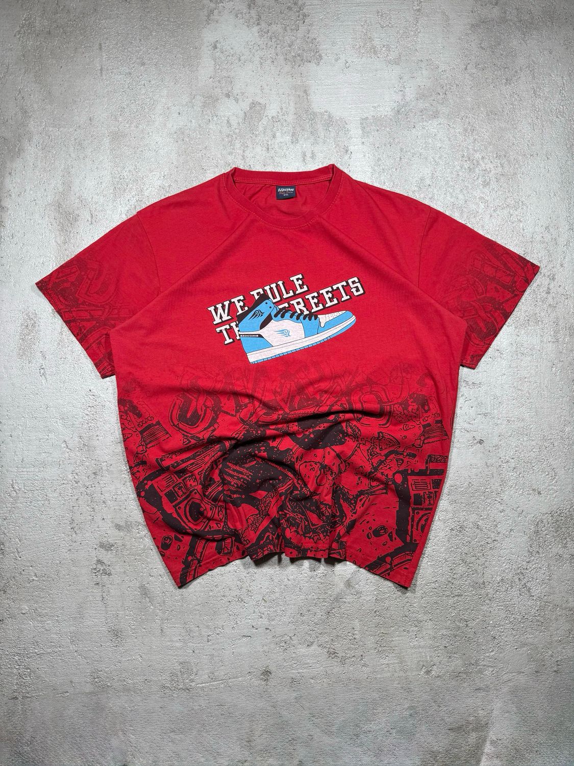 T-Shirt Ezdicorne We Rule The Streets Red M
