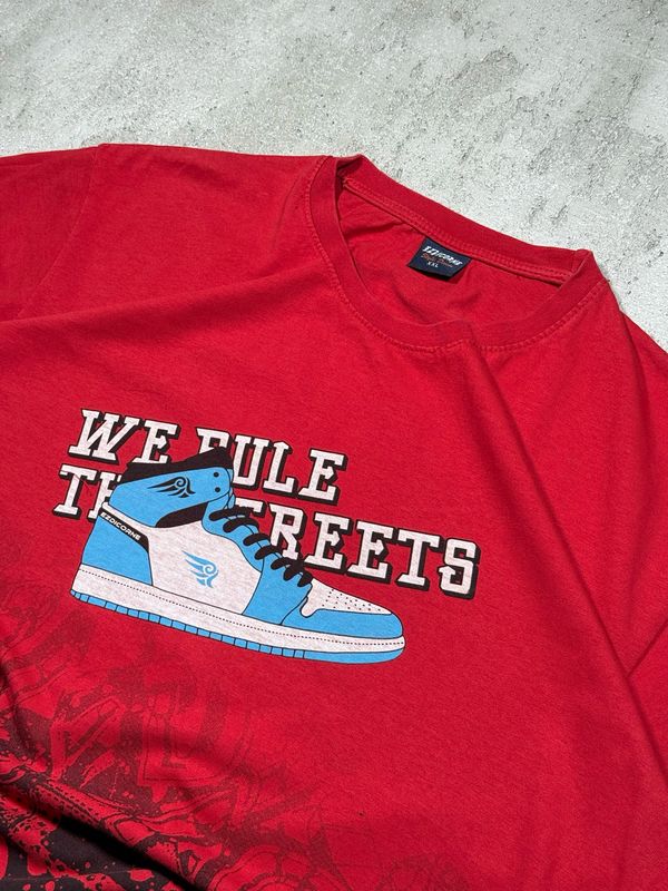 T-Shirt Ezdicorne We Rule The Streets Red M
