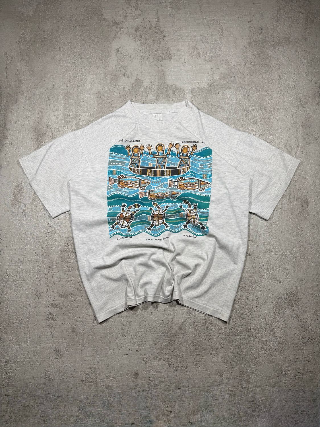 T-Shirt Australia Great Keppel Island Light-Gray M