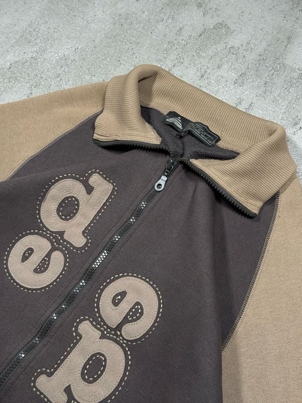 [S] Zipper Deep Bei/Letters L