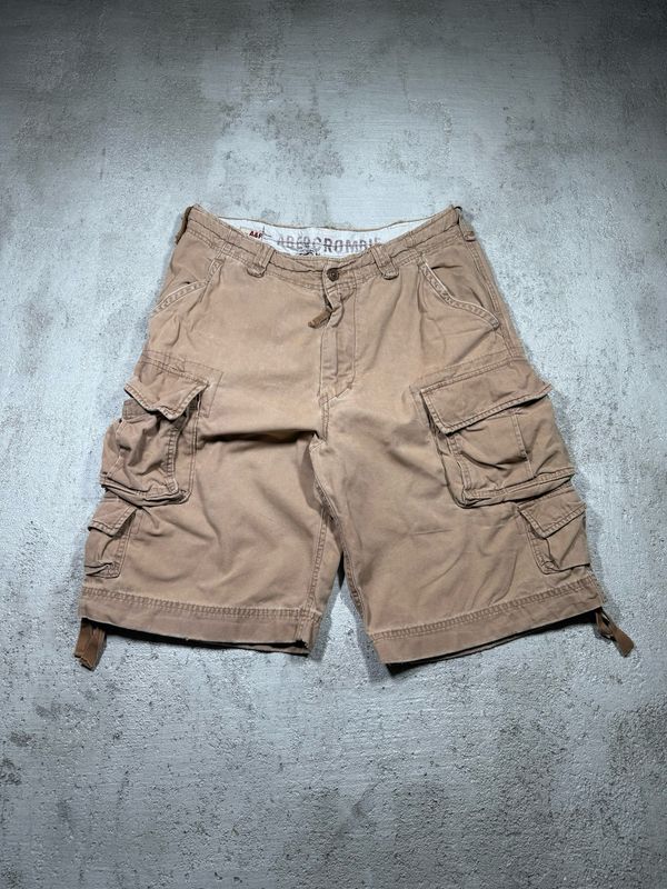 Szorty Abercrombie&amp;Fitch Cargo Beige 33
