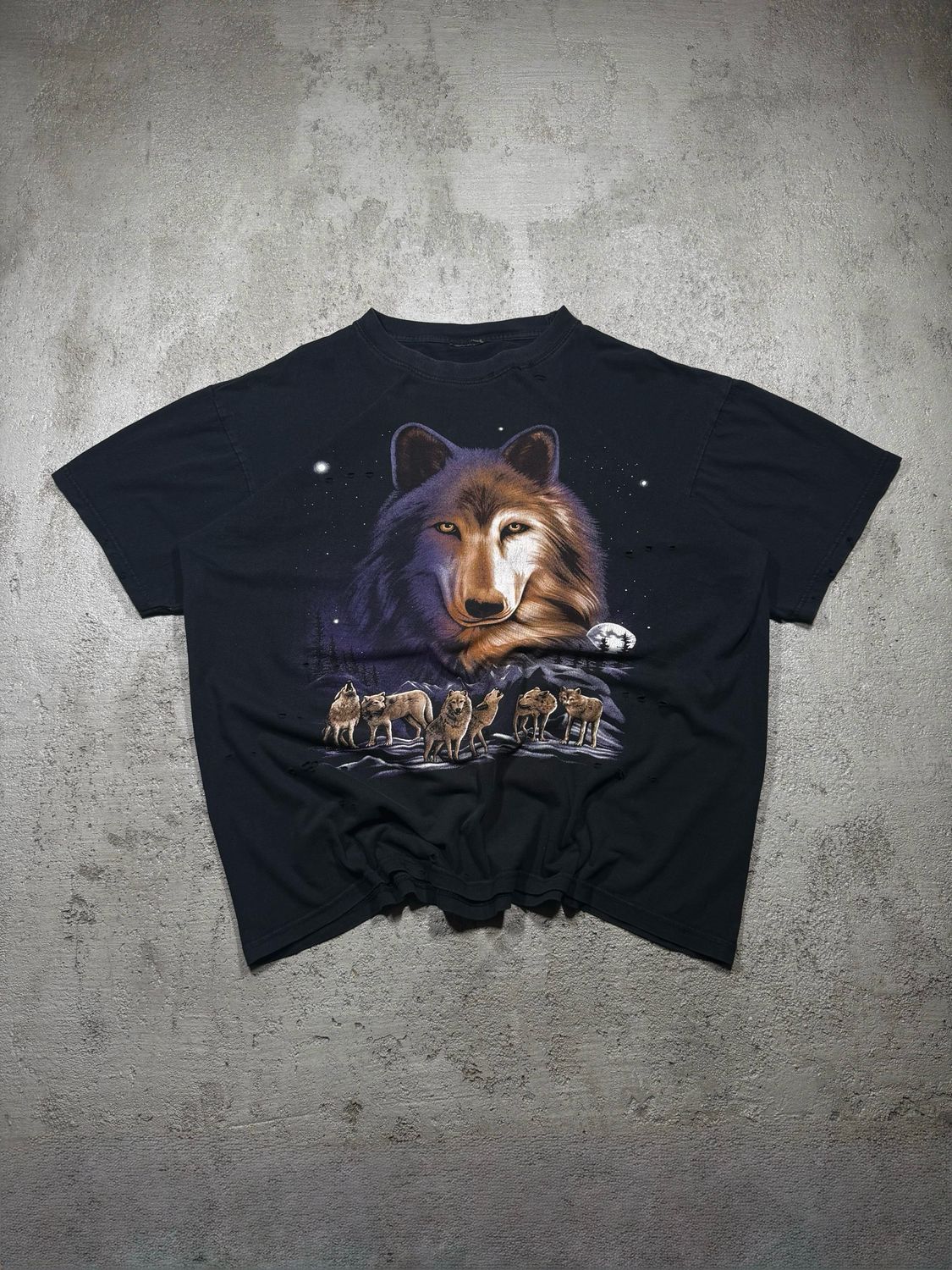 T-Shirt Wolf &amp; Wataha Black L