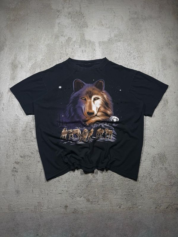 T-Shirt Wolf &amp; Wataha Black L