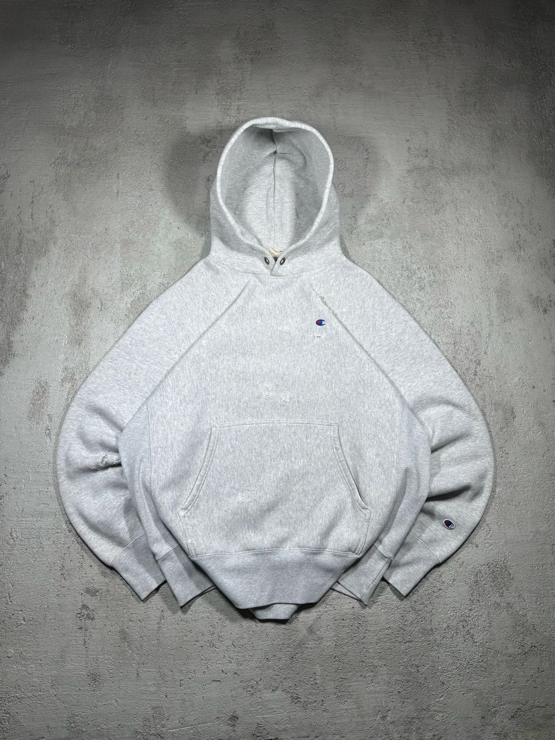 Hoodie Champion 90s Grey XL