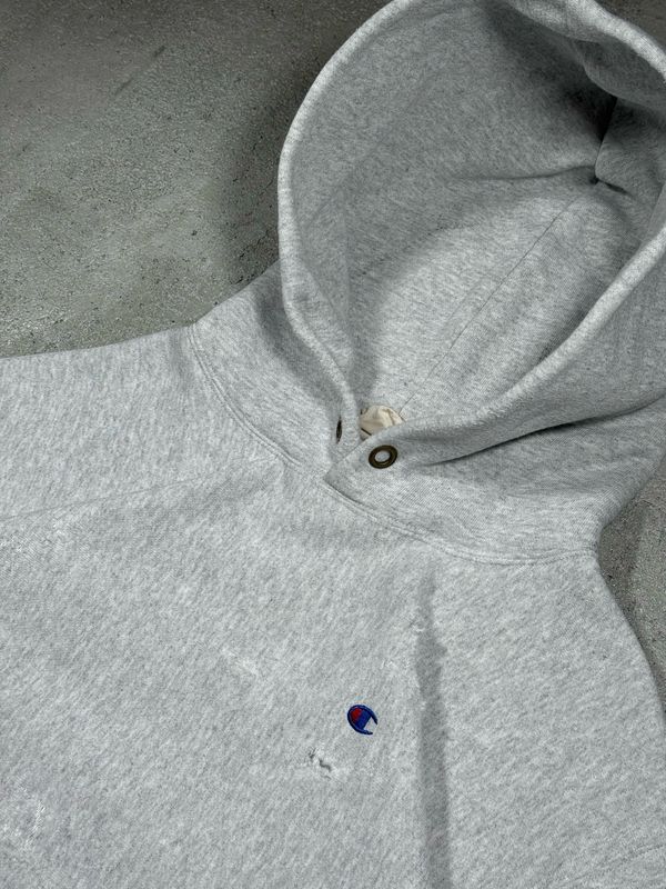 Hoodie Champion 90s Grey XL