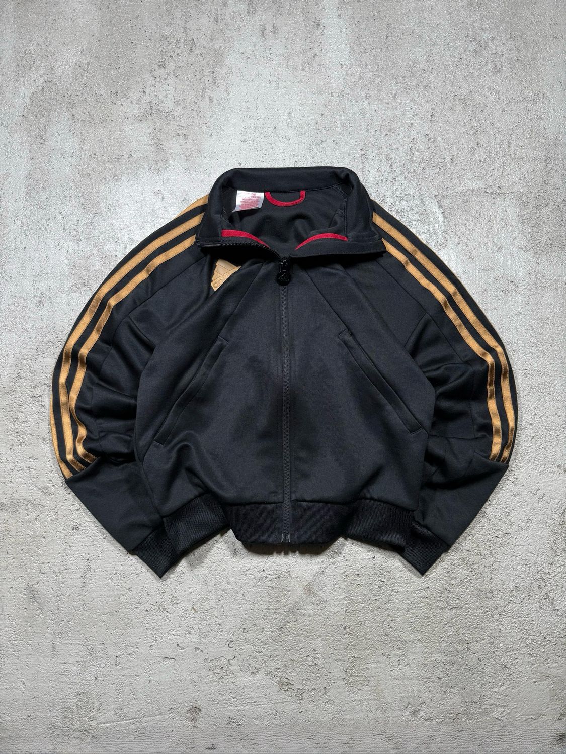 Zipper Adidas Gold Stripes XXXS