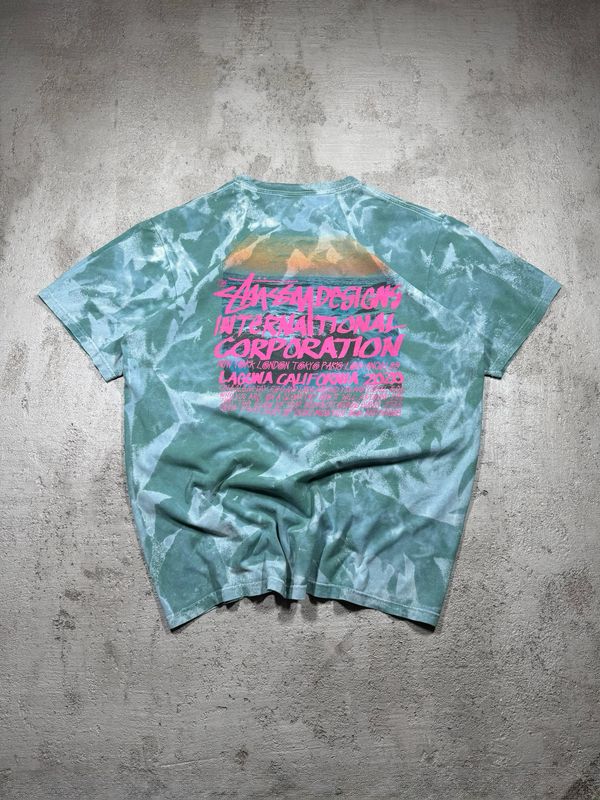T-Shirt Stussy Laguna California 2020 Green M