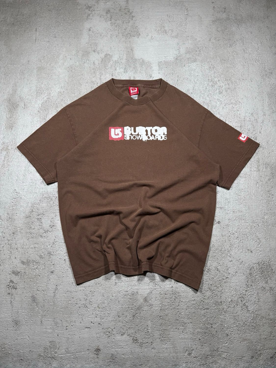 T-Shirt Burton Snowboards Wh/Logo Brown M