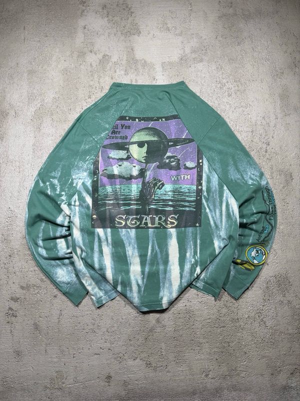 Longsleeve Stussy Until You Are Crowned Green Dye M