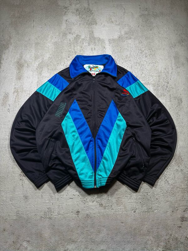 Zipper Puma International Tracksuit 90s XL