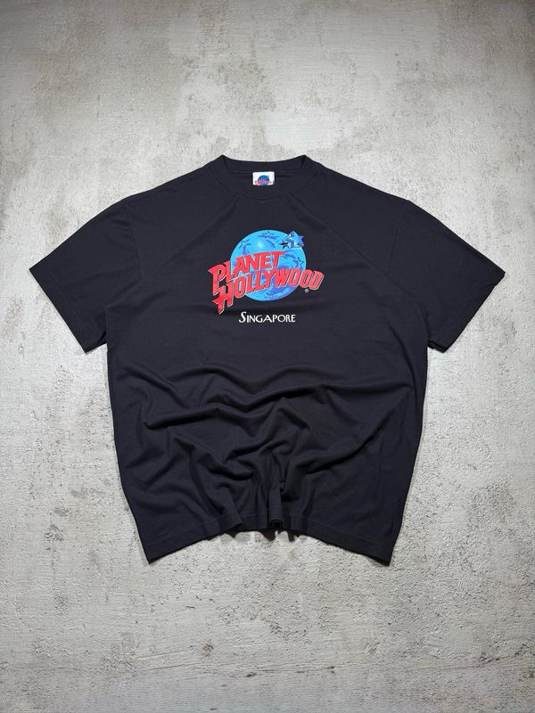 T-Shirt Planet Hollywood Singapore Black L