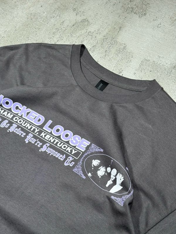 T-Shirt Knocked Loose Gray M [NEW]