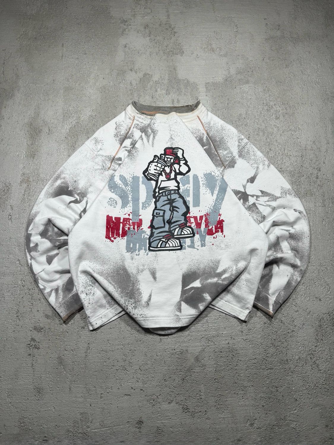 Crewneck Boyswear Dye Rap Cartoon M