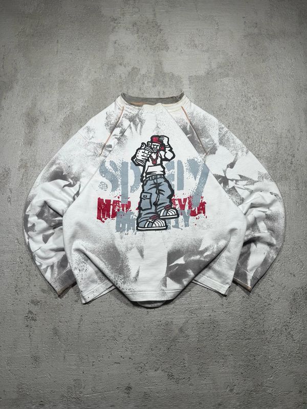 Crewneck Boyswear Dye Rap Cartoon M