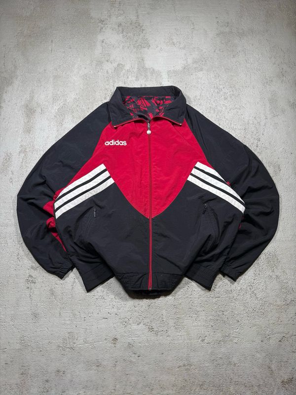Zipper Adidas 2 Sided Red-Black XL
